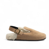 Europeon Union Women Cafe Chamois Mules #3225